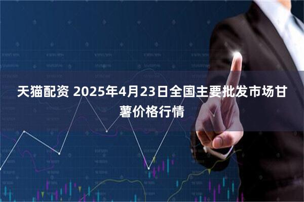 天猫配资 2025年4月23日全国主要批发市场甘薯价格行情